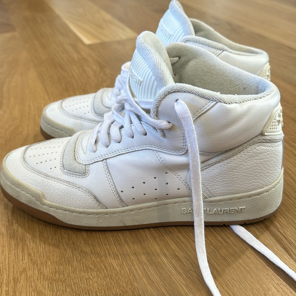 SAINT LAURENT SL/80 Court Classic High Top Sneaker (Women) size 39